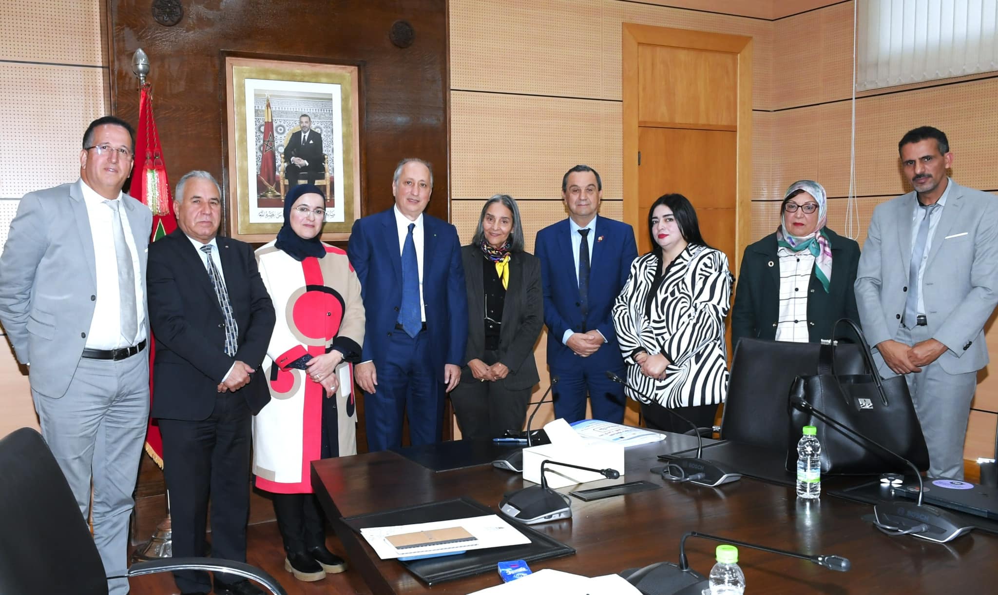 لقاء مع ممثلي جمعيات مدرسة الفرصة الثانية. 