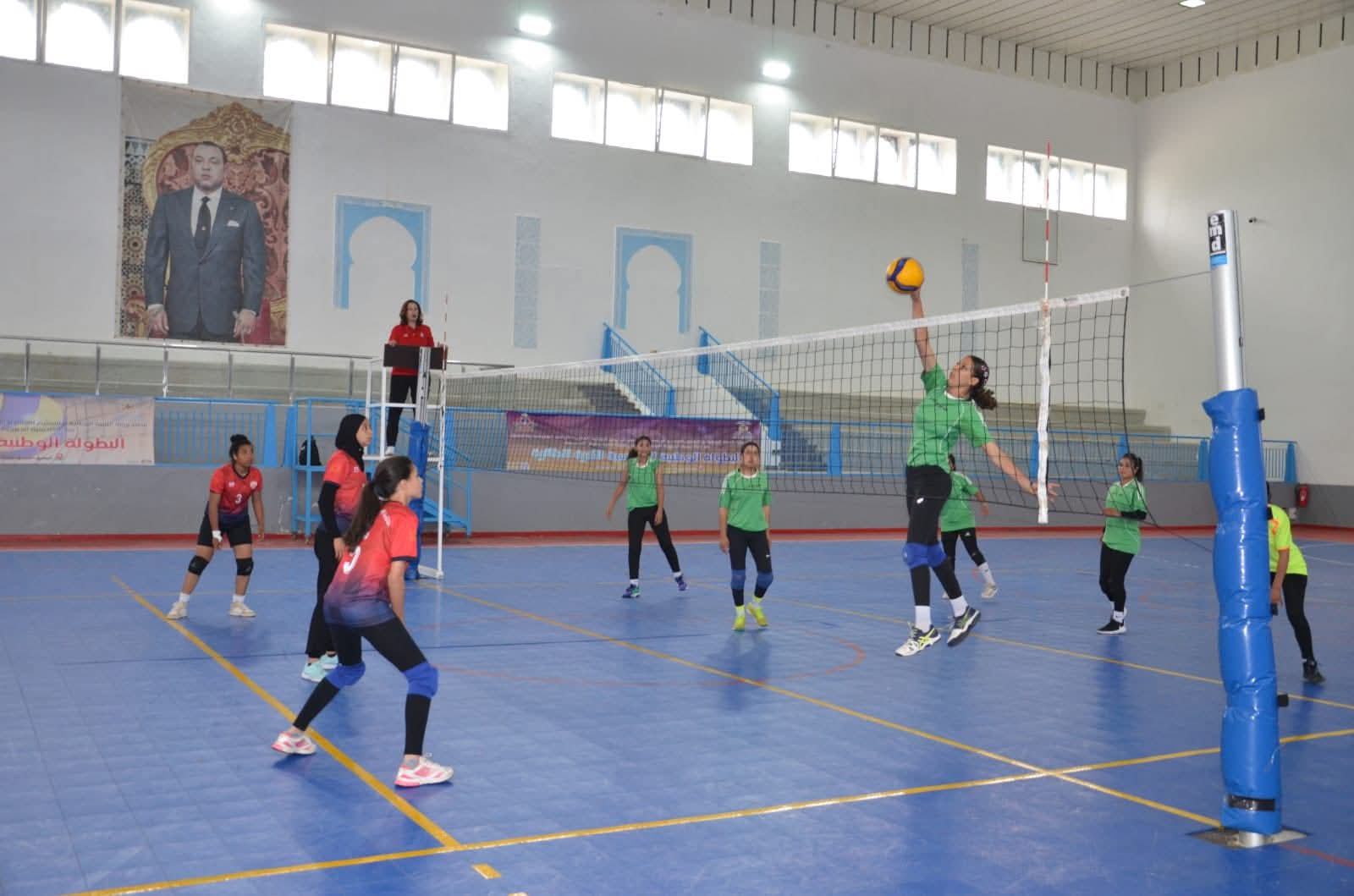 البطولة الوطنية المدرسية للكرة الطائرة والكرة الطائرة المختلطة - المضيق