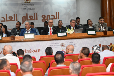  انعقاد أشغال الجمع العام العادي للجامعة الملكية المغربية للرياضة المدرسية برسم الموسم الدراسي 2024-2025