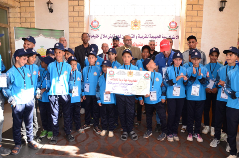 الجمنزياد الوطني المدرسي للتعليم الابتدائي والمراكز الرياضية بمدينة بني ملال