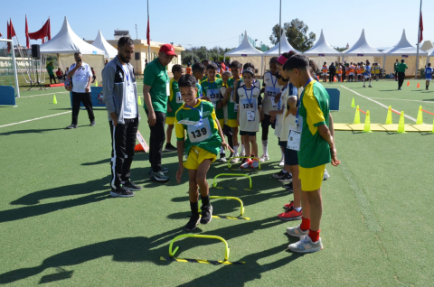 الجمنزياد الوطني المدرسي للتعليم الابتدائي والمراكز الرياضية بمدينة بني ملال