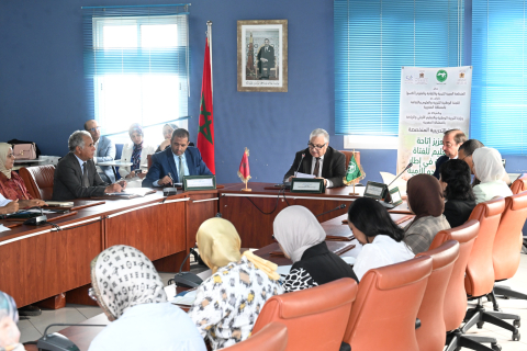  الدورة التدريبية حول تعزيز إتاحة التعليم للفتاة القروية في إطار برامج محو الأمية وتعليم الكبار