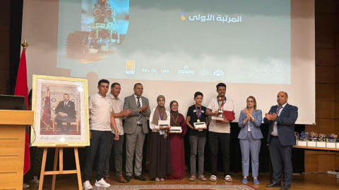  المهرجان الوطني للتفتح التكنولوجي والروبوتيك بإعداديات الريادة