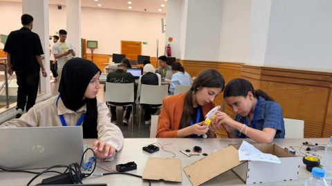  المهرجان الوطني للتفتح التكنولوجي والروبوتيك بإعداديات الريادة