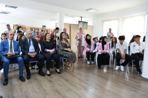 حفل استقبال وزير دولة لشؤون الشباب بدولة الإمارات العربية المتحدة والوفد المرافق له