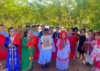 _فرحة وطنية عارمة في المؤسسات التعليمية، عبر ربوع المملكة المغربية، بقرار مجلس الأمن الداعم لمغربية الصحراء، في أجواء مفعمة بالاعتزاز بالوحدة الترابية وروح الانتماء لل