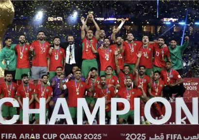 المنتخب الوطني المغربي الرديف لكرة القدم، بطل كأس العرب لكرة القدم قطر 2025 