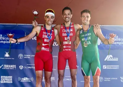 جواد عبد المولى، بطل إفريقيا في نسختي بطولة إفريقيا للترياثلون 2022 و2025