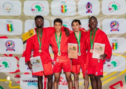 المغرب بطل إفريقيا ا بمجموع 12 ميدالية (9 ذهبية، 1 فضية، 2 برونزية) في بطولة إفريقيا للسامبو كوناكري 2025 