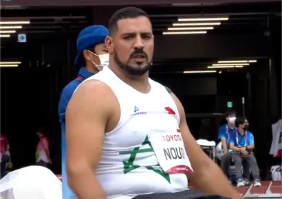 عز الدين نويري – ميدالية فضية في رمي الجلة (فئة 34) في دورة الألعاب البارالمبية باريس 2024