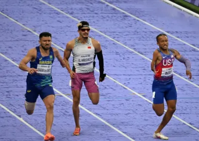 أيمن الحدّاوي – ميدالية برونزية في سباق 100 متر (T47) في دورة الألعاب البارالمبية باريس 2024