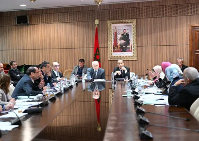 السيد الوزير يحضر أشغال البت في التعديلات والتصويت على مشروع القانون رقم 59.21 المتعلق بالتعليم المدرسي بمجلس المستشارين 