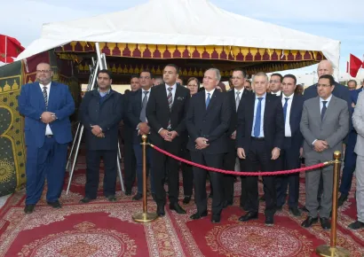 إعطاء انطلاقة بناء مؤسسات تعليمية بالمديرية الإقليمية وجدة أنجاد استعدادا للدخول المدرسي 2025-2026