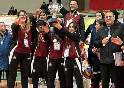 اختتام فعاليات الجمنزياد الوطني المدرسي الأول 