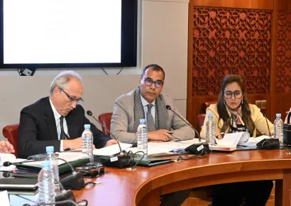 السيد وزير التربية الوطنية والتعليم الأولي والرياضة، يحضر أشغال لجنة التعليم والثقافة  والاتصال بمجلس النواب