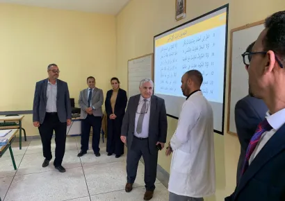 زيارة ميدانية لتعزيز تنزيل مؤسسات الريادة بمدينة الداخلة