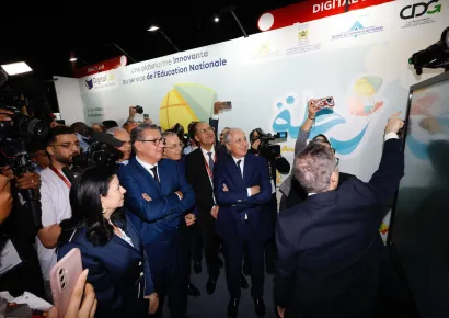 السيد وزير التربية الوطنية والتعليم الأولي والرياضة يقوم بزيارة لأروقة "جيتيكس إفريقيا المغرب 2026"