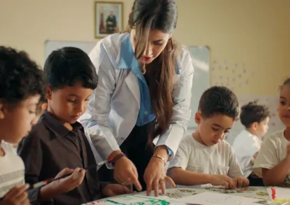 La campagne nationale « Mon premier pas » pour l’inscription des enfants à l’enseignement préscolaire.