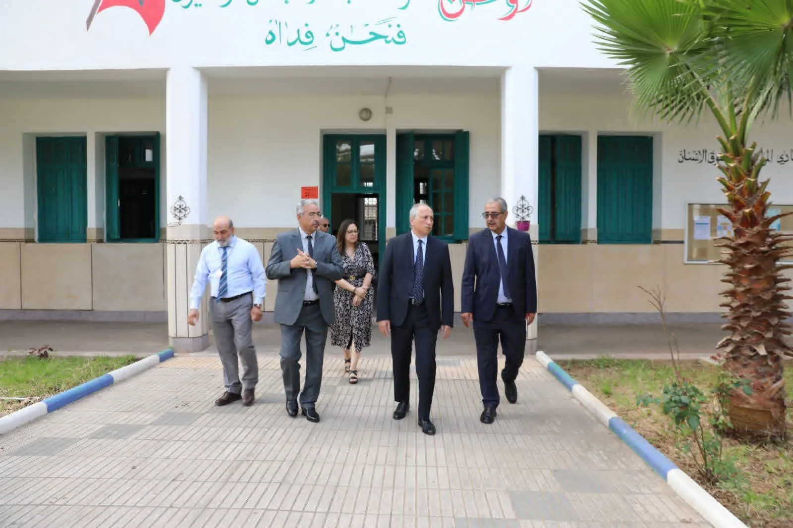 السيد وزير التربية الوطنية والتعليم الأولي والرياضة يتفقد انطلاقة الامتحانات الإشهادية برسم الموسم الدراسي 2025-2026